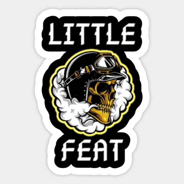 Little feat vintage Sticker by Clewg